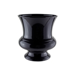 7 3/4" Designer Urn, Black,  Pack Size: 12