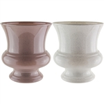 9 1/2" Designer Urn, Sandstone Asst,  Pack Size: 6