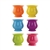 4 3/4" Pedestal Compote, Popsicle Assortment,  Pack Size: 18