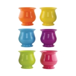 4 3/4" Pedestal Compote, Popsicle Assortment,  Pack Size: 18