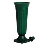 10" Trinity Urn, Green,  Pack Size: 36