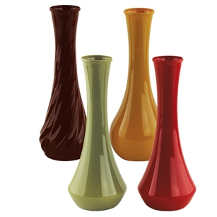 9" Bud Vase Asst, Safari Assortment,  Pack Size: 18