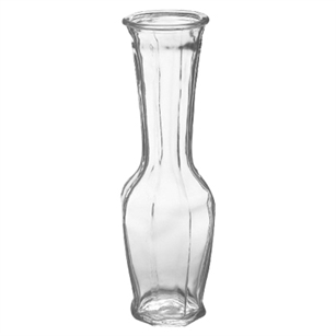 9" Multi-Stem Bud Vase, Crystal,  Pack Size: 24