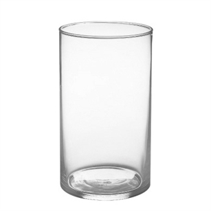 3 1/2" x 6" Cylinder Vase, Crystal,  Pack Size: 12