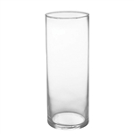 3 1/2" x 9" Cylinder, Crystal,  Pack Size: 12