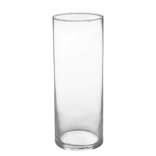 3 1/2" x 9" Cylinder, Crystal,  Pack Size: 12