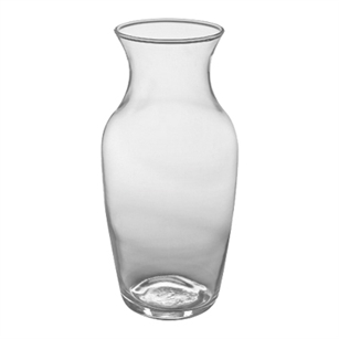 7 3/8" Tulip Vase, Crystal,  Pack Size: 12