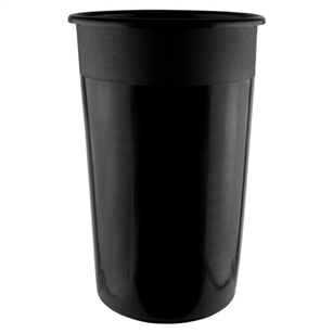8" x 15" Cooler Bucket, Black,  Pack Size: 12