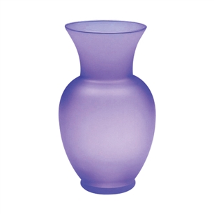 8 3/4" Spring Garden Vase, Violet Frost,  Pack Size: 6