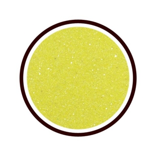 Decorative Colored Sand - Lime Yellow (2lb bag)