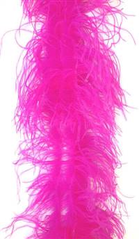 3 Ply Ostrich Boas - Fuchsia