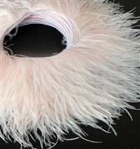 Ostrich Feather Fringe 4-5" Light Pink - 2 Yards