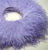 Ostrich Feather Fringe 5-6" Lavender - 2 Yards