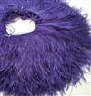 Ostrich Feather Fringe 5-6" Purple - 2 Yards