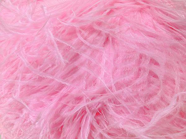 Ostrich Wing Plumes #2 - 25-29" Dyed Pink - Per 1/4 lb (About 20 pcs)