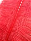 Ostrich Wing Plumes #2 - 25-29" Dyed Red - Per 1/4 lb (About 20 pcs)