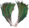 Peacock Swords Cut 12-14"  - Per 100 Feathers