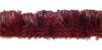 Ringneck Pheasant Hearts Dyed Red, Strung - Per 1/2 lb