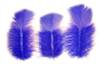 Loose Turkey T-Base 3-5" Dyed Royal Blue - Per lb