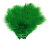 Strung Turkey Marabou 4-5" Dyed Kelly Green - Per 1/2 lb