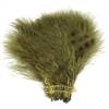 Strung Turkey Marabou 4-5" Dyed Olive - Per 1/2 lb