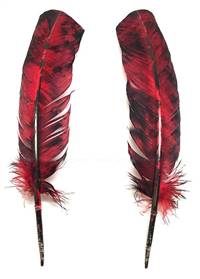 Turkey Rounds Dyed Red Camo - Per 1/2 lb