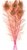 Dyed Pink Peacock Feathers 35"-40" (Pack of 100)