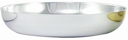 Medium Round Design Dish - Silver (Case of 24)