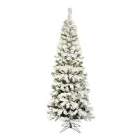 9.5' x 44" Flocked Pacific Tree 838T