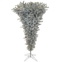 5.5' x 38" Silver Upside Down Tree 519T