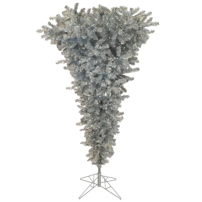 9' x 78" Silver Upside Down Tree 2791T