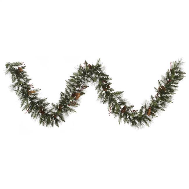 9' x 12" Vallejo Mix Berry Garland 180T