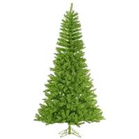 9' x 57" Lime/Green Tinsel Tree 1645T