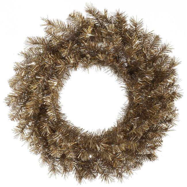 36" Metal Mix Tinsel Wreath 210T