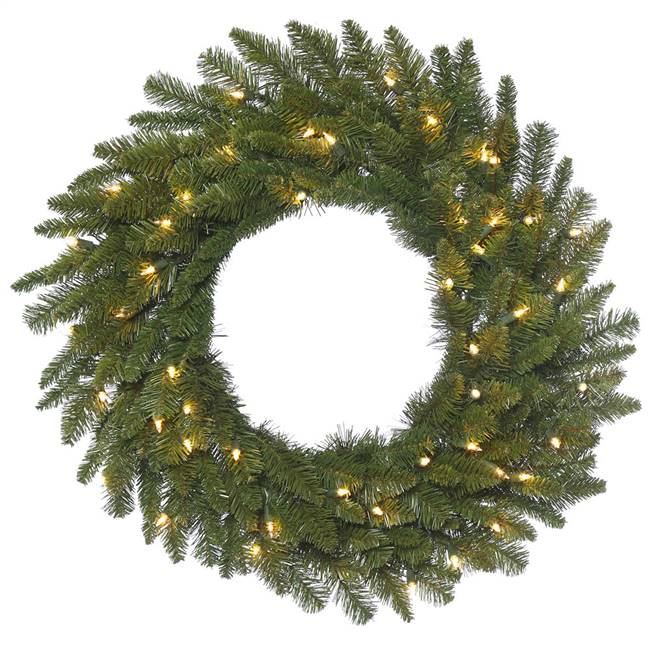 48" Durango Spruce Wreath Dura-lit 200CL