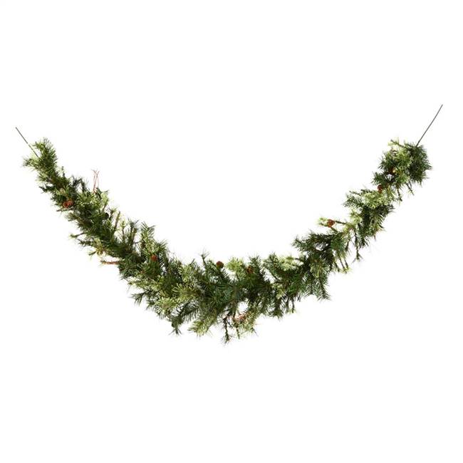 6' Mixed Country Pine Swag Garland 180T
