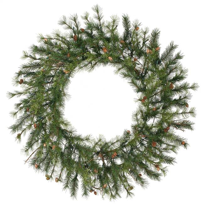 48" Mixed Country Pine Wreath 220T