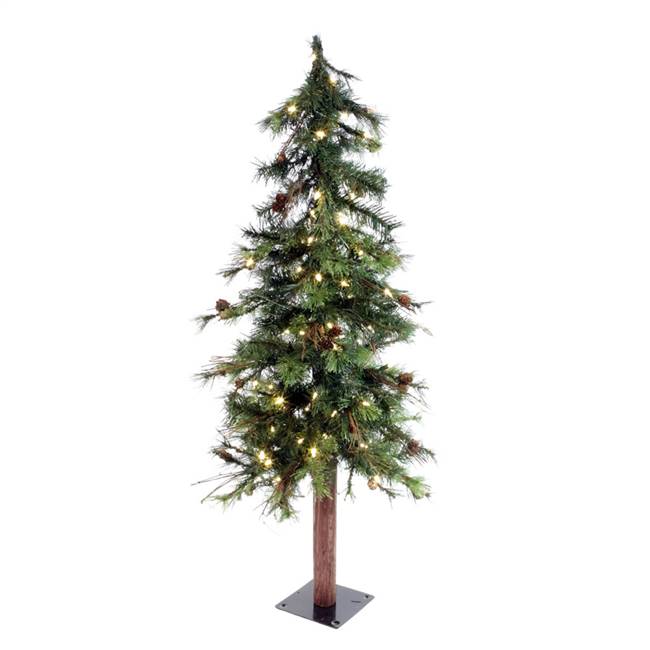 4' x 26" Mix Country Tree 100WmWht LED