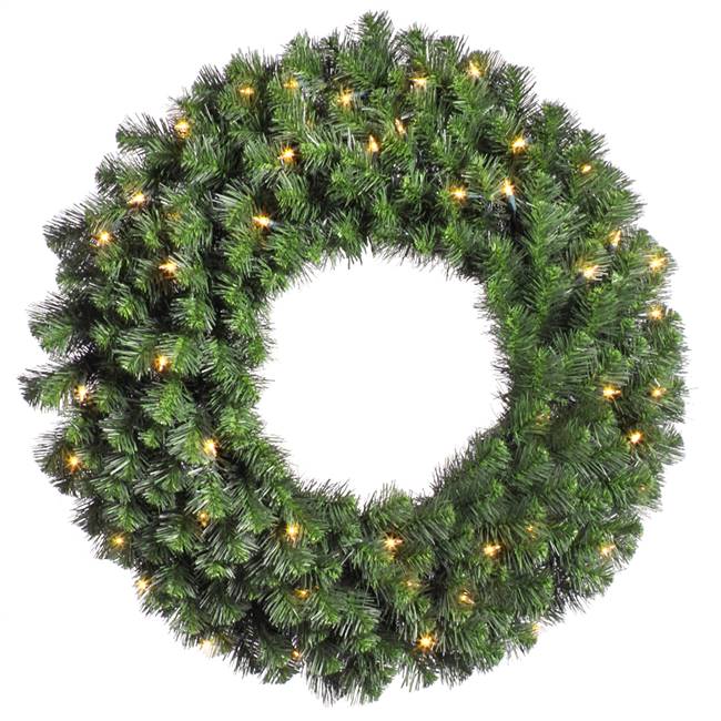 36" Douglas Wreath Dura-Lit 100CL 320T