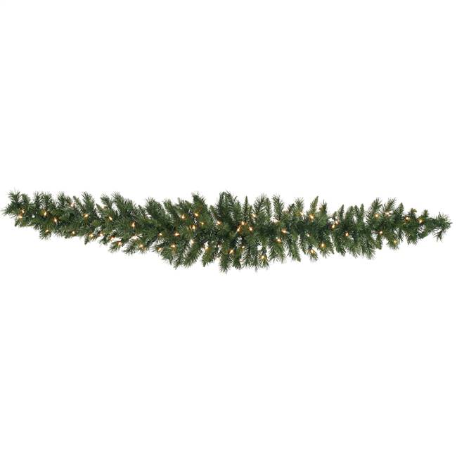 6' Imperial Pine Swag Garl Dura-Lit 50CL