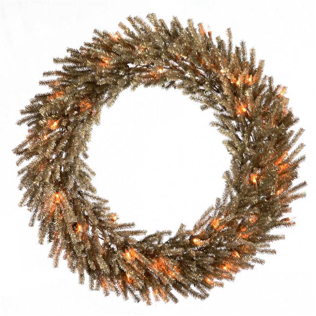 30" Mocha Wreath Dural LED 50WmWht