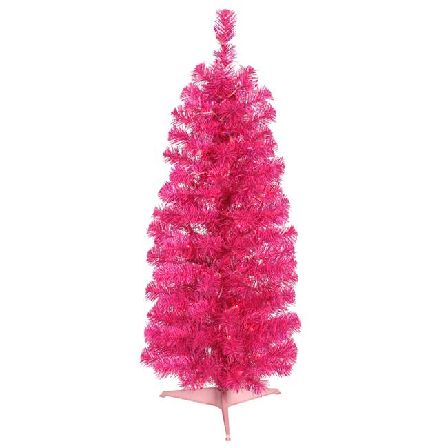 3' x 14" Pink Pencil Tree Dural LED 50PK