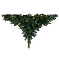 48" Oregon Fir Ceiling Tree 200LED WmWht