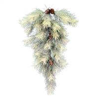 30" Norfolk Frosted Pine Teardrop