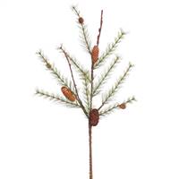 26" River Pine Spray w/Cones 9Tips