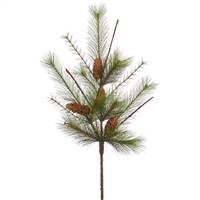 30" Mix Mountain Pine Spray w/Cones 14T