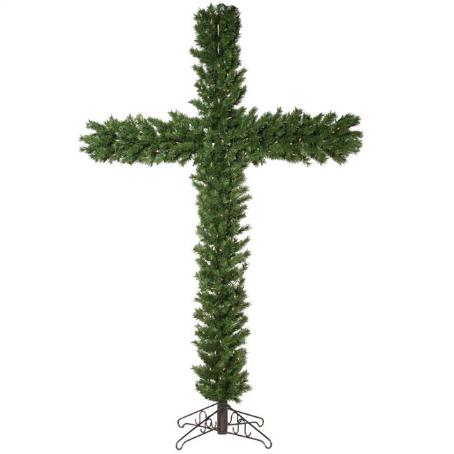 7.5' Christmas Cross Dura-Lit LED 250WW