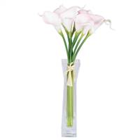 15" Pink Calla Lily in Water