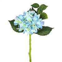 15" Short Stem Hydrangea x 2-Blue (Pk/3)