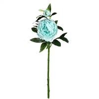 24" Blue Peony x 2 Blooms (Pk/3)